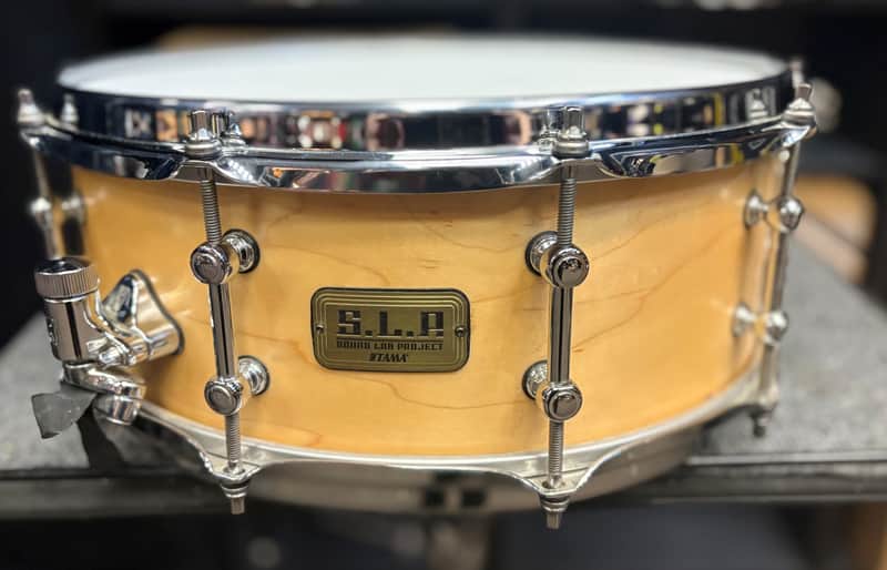 TAMA Used S.L.P Classic Maple 5.5x14 Snare Drum image 1