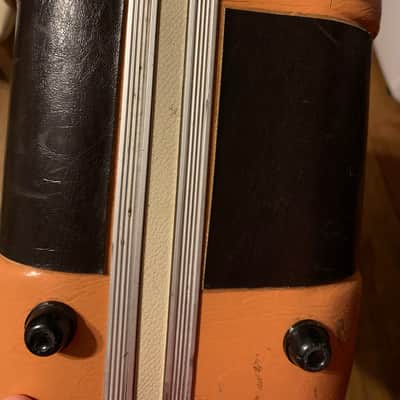 Vintage MIJ Japanese Acoustic guitar dreadnought Case 1970’s 70’s- Salmon Pinw blue interior fits Yamaha FG-180 red label and others image 13