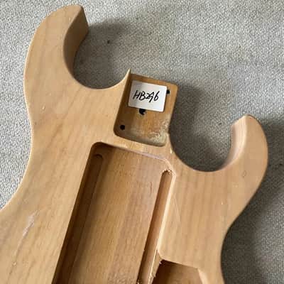 Alder Wood Guitar Double Cutaway Body DIY Project image 2