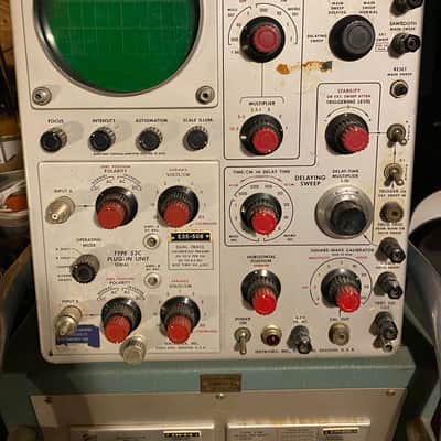 Tektronix 545 1950’s - Blue/Grey image 3