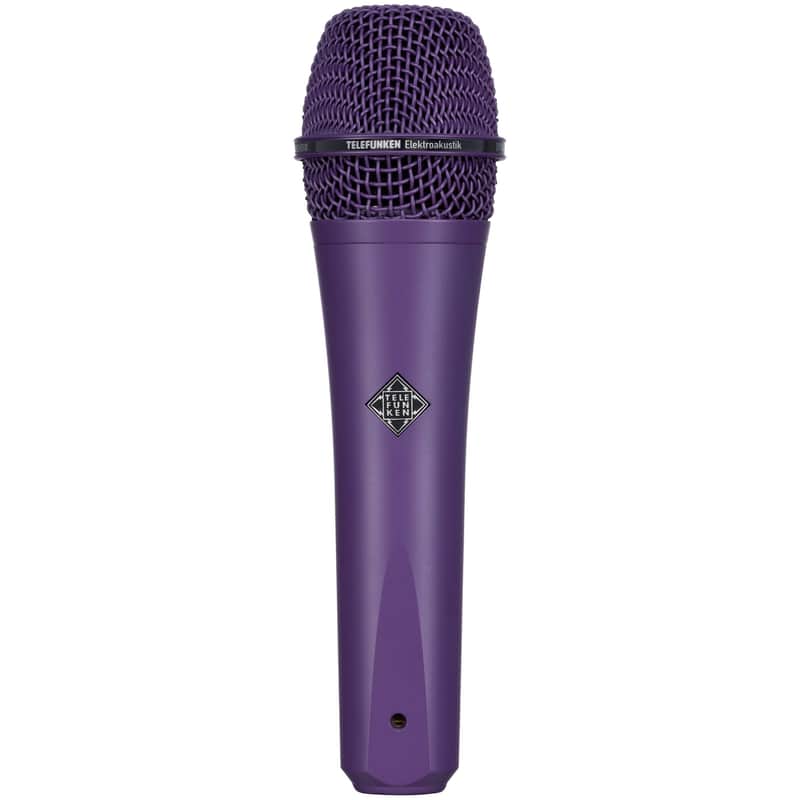 Telefunken M80 Dynamic Supercardioid Microphone, Purple image 1