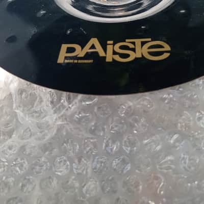 Paiste  Black Alpha Slipknot Edition Metal Splash 10" 2008-2010 - Black with Gold Slipknot logo image 5