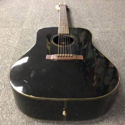 Used YAMAKI DAION BLACK THE 79 Acoustic Guitars Black image 7