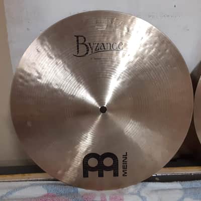 Meinl 14" Byzance Traditional Medium Hi-Hat (Pair) 2001 - Present - Traditional image 4