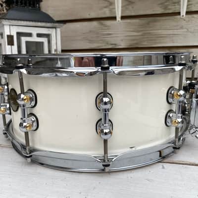 Pearl MPL -Masters Premium Legend 14x5.75” snare 2012 - White image 4