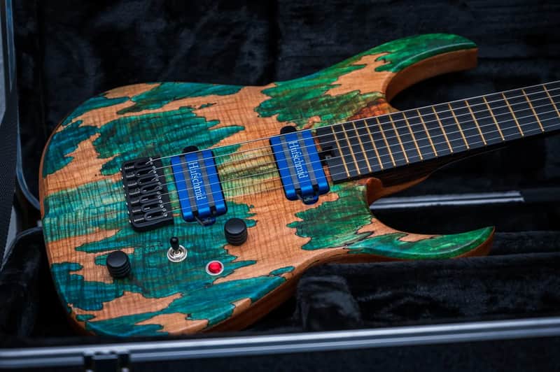 Hufschmid  'Tantalum' extended scale 7 string - Boutique - Limited - Killlswitch image 1
