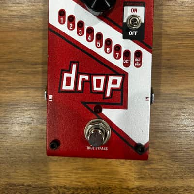 DigiTech Drop Compact Polyphonic Pitch-Shifter 2010s - Red image 1