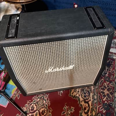 Marshall 1960AX 100-Watt 4x12" Angled Guitar Speaker Cabinet 1990 - Present - Black image 5