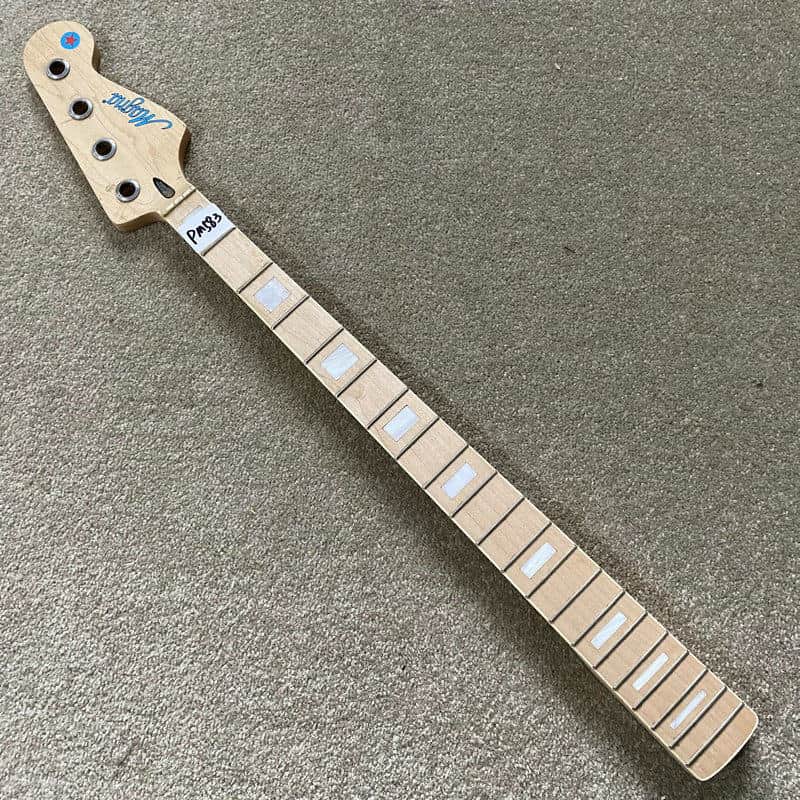 Maple Wood 20 Frets Fingerboard 4 Jazz Bass Style Maple Neck image 1