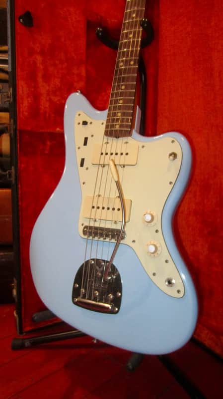 1965 Fender Jazzmaster Daphne Blue w. Original Hardshell Case image 1
