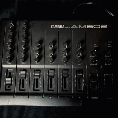 Buy used MINT VINTAGE Yamaha AM602 Portable Mixer 1990s - Matte black