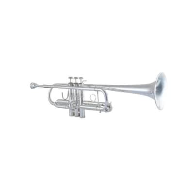 Bach Stradivarius C190L229 C Trumpet Silver image 1