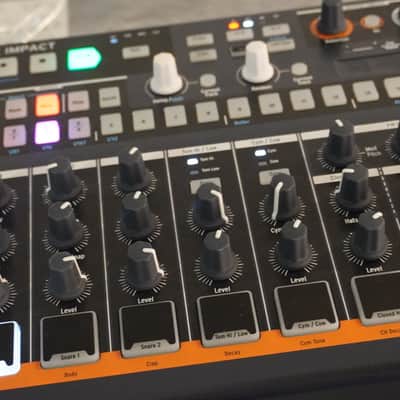 Arturia DrumBrute Impact 2018 - 2021 - Black, plus Decksaver. Local pickup only, in Los Angeles image 6