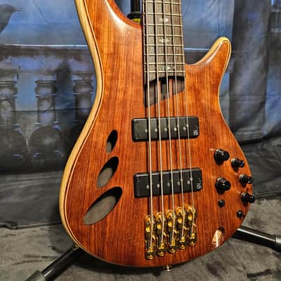 Ibanez SR 30th Anniversary Premium 5 String 2017 (Only 15 Made) - Natural Low Gloss image 10