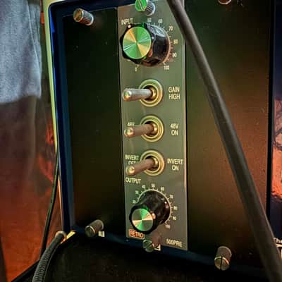 Retro Instruments 500PRE 500 Series Tube Mic Preamp Module | Reverb