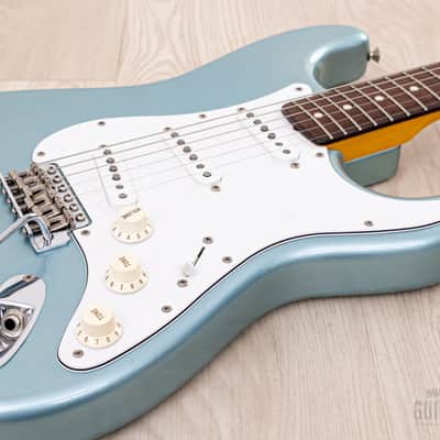 2007 Fender Stratocaster ‘62 Vintage Reissue ST62-US Ice Blue Metallic, Near-Mint w/ American Vintage 57/62, Japan MIJ image 6