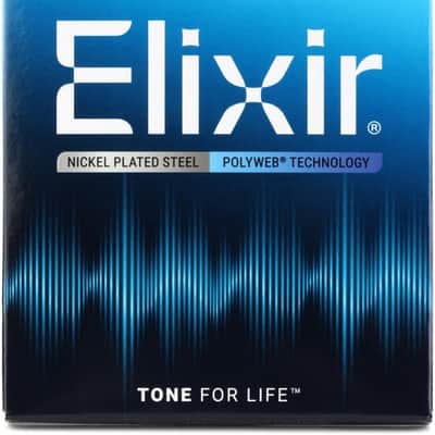 Elixir Strings 12050 Polyweb Electric Guitar Strings - .010-.046 Light image 2