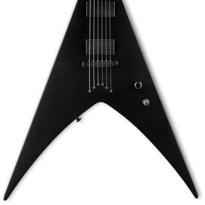 LTD LHEX200BLKS HEX-200 Black Satin NERGAL image 4