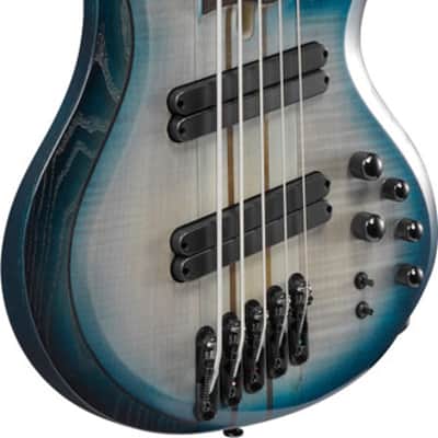 Ibanez BTB Bass Workshop 5 String Electric Bass Multi Scale - Cosmic Blue Starburst Low Gloss (BTB705LMCTL) image 2