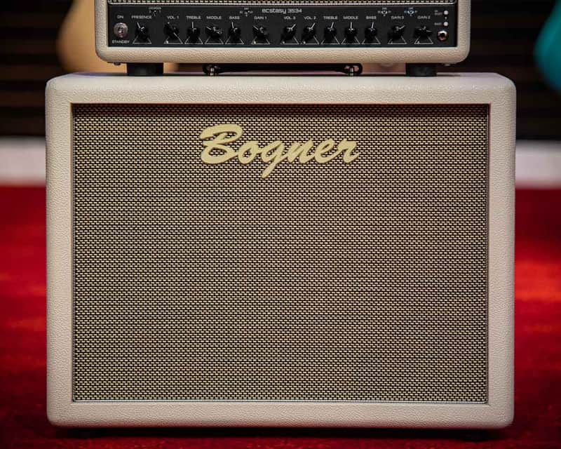 Bogner 112C 65-watt 1×12″ Extension Cab Celestion Creamback 65 Ivory Tolex image 1