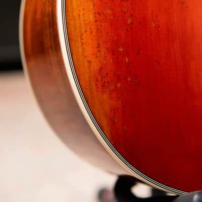 Eastman E10OOSS/V Slope Shoulder Acoustic Guitar - Antique Varnish with Hardshell Case image 16