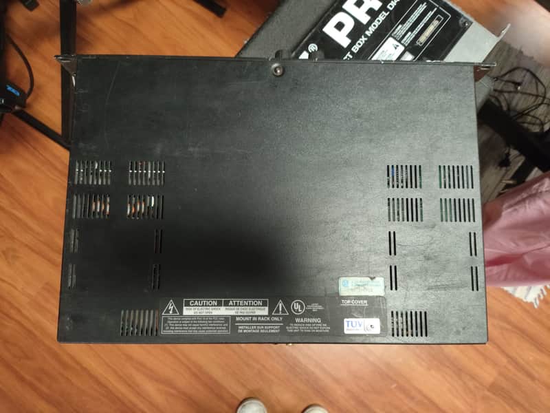 Lexicon PCM 80 Digital Effects Processor 1990s - Black image 1