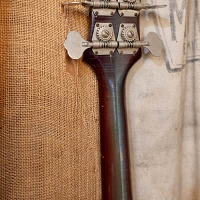 Kustom K-200 Bass Guitar 1969 - Wineburst image 12