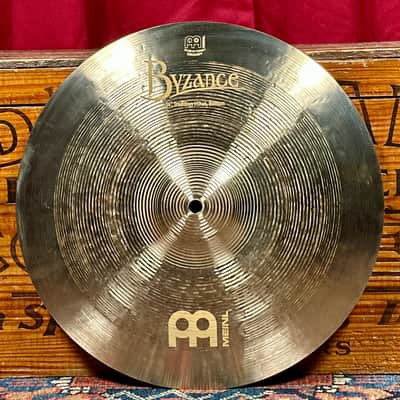 14" Meinl Byzance Jazz Tradition Hi-Hat Cymbal Pair 880g/1008g * Video* image 7