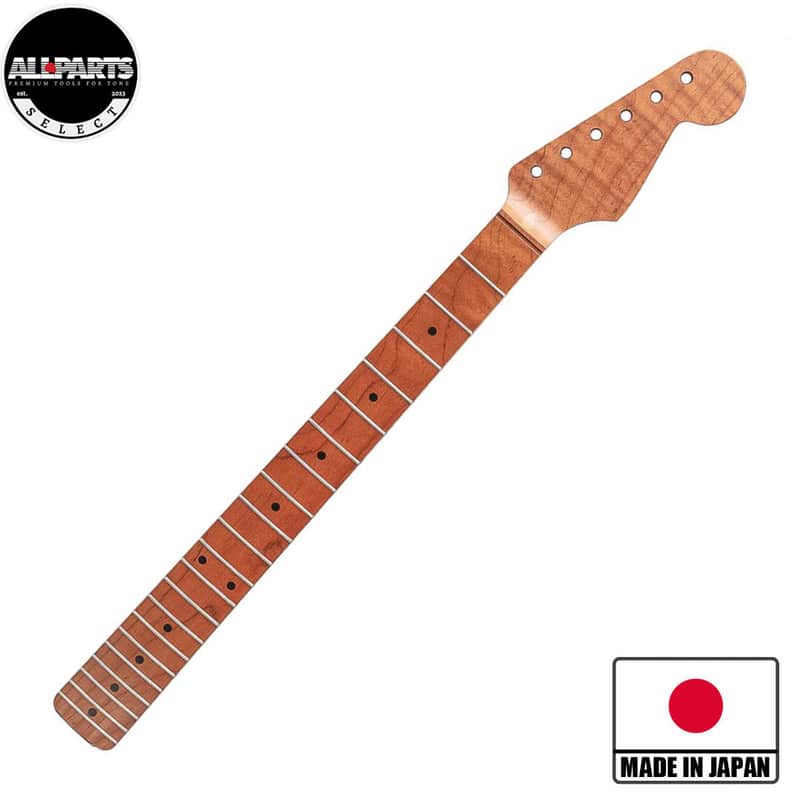 Allparts Select "50s U" Vintage Replacement Strat Neck Roasted Maple - Licensed by Fender