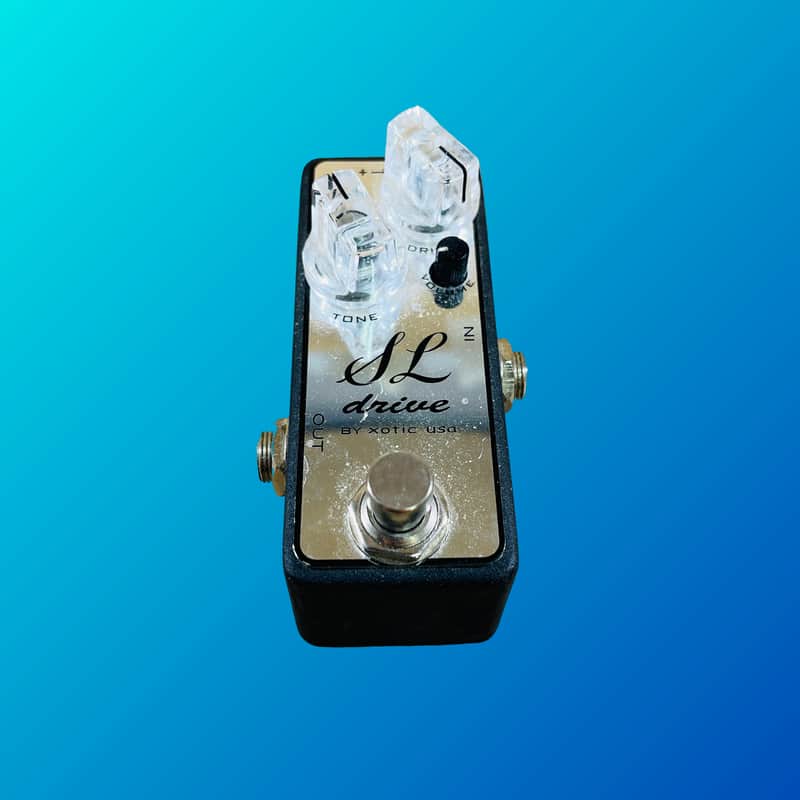 ギター Xotic SL Drive 10th Anniversary Model Xotic SL Drive Limited Edition Chrome Overdrive Pedal | Reverb
