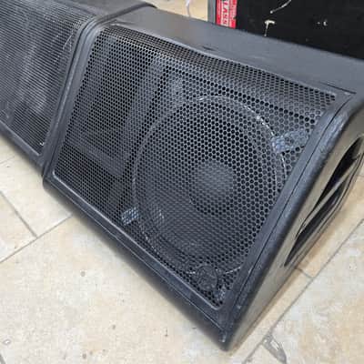 CLAIR 12AM Bi-Amp Monitor Wedge Speakers 1 PAIR Speakon NL4 In Road Case 13/14 image 3
