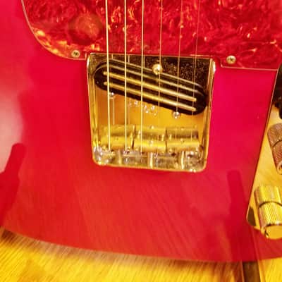 G&L Asat Classic - Red Translucent Electric Guitar with JBE Danny Gatton Pickups-G&L Locking Tuners image 13