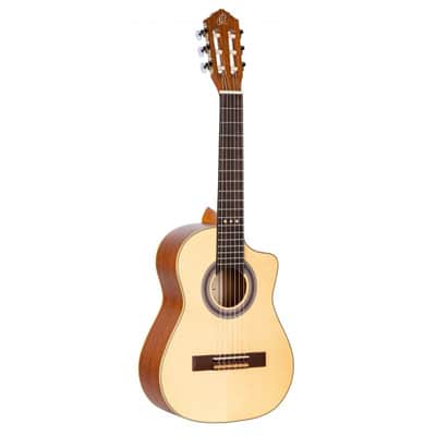ORTEGA RQ38 Fichte Requinto Pro Series Konzertgitarre inkl. Gigbag natur matt image 1