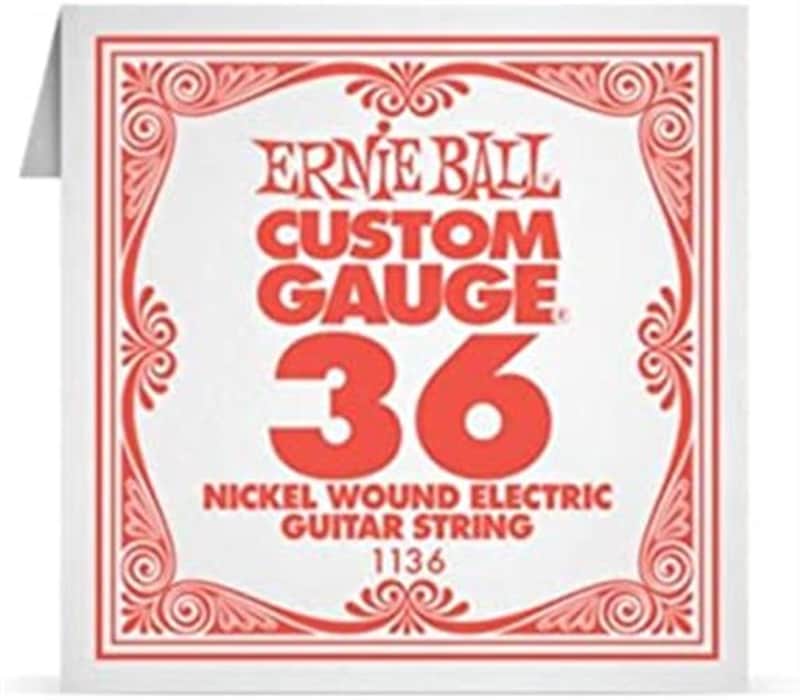 Ernie Ball Single .036 Nickel Wound String image 1