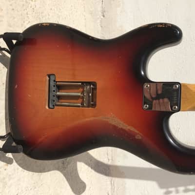 Custom Stratocaster 2016 nitro/Sunburst image 6