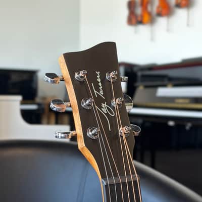 Jay Turser JTA53 3/4 Acoustic Guitar Left-Handed - Blackwood Fingerboard, Natural image 4