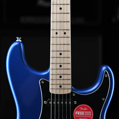 Upgraded Squier Affinity Stratocaster Lake Placid Blue with Floyd Rose Rail Tail & Custom Bone Nut image 3