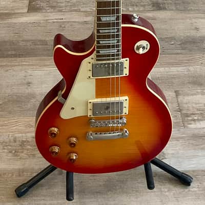 Epiphone Les Paul Standard Plus Top PRO - Left-Handed - Heritage Cherry Sunburst - w/ Hardshell Case image 1