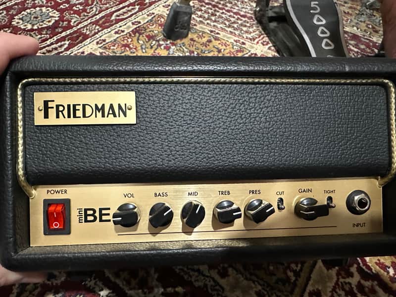 Friedman BE-Mini 30-Watt Solid State Guitar Amp Head 2021 - Present - Black image 1