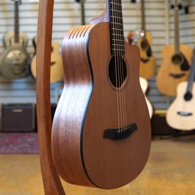 Furch Pioneer CM Red Cedar/Mahogany Acoustic Travel Guitar w/Padded Gig Bag image 2