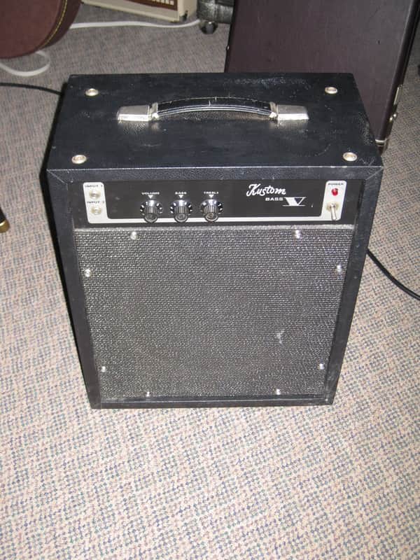 Kustom Bass V Late 70's - Black image 1