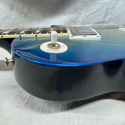 Gibson Limited Edition First Run LPRGBSCHP Les Paul Robot Guitar with COA + Case 2007 - Blue Burst image 21