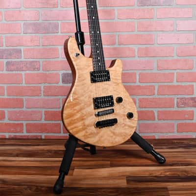 Washburn USA Custom Shop WM100 Curly Maple Top Natural 1998 w/OHSC image 5