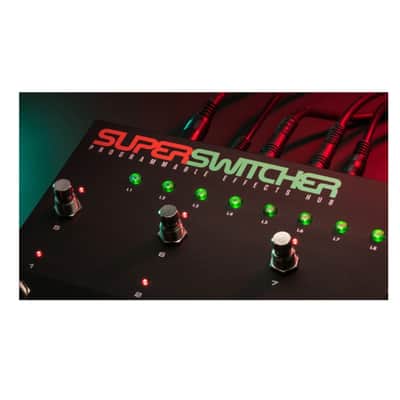 Electro-Harmonix Super Switcher Programmable Effects Hub Pedal with 8 True Bypass Loops and 128 Presets image 7