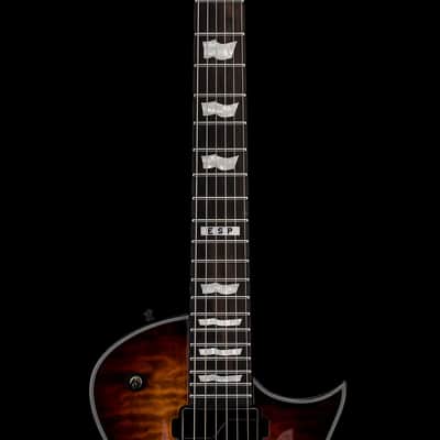 ESP E-II Eclipse - Tiger Eye Sunburst #ES7066253 (Factory Demonstration Model) image 5