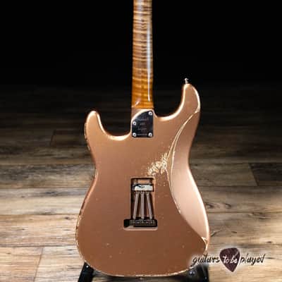 Shabat Lynx HSH Alder S-Style w/ Flame Roasted Maple & RW – Rose Gold image 7