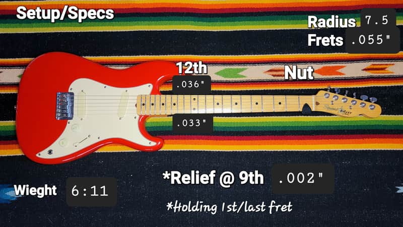 Squier Bullet 1 S-2 1984 - Red image 1