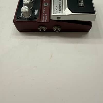 Digitech RV-7 Hardwire Stereo Reverb Digital Lexicon Guitar Effect Pedal image 4