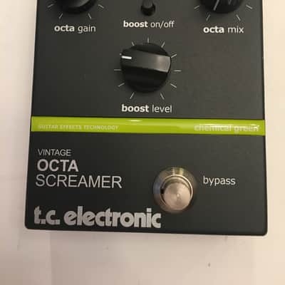 TC Electronic Vintage Octa Screamer Octave Overdrive Rare Guitar