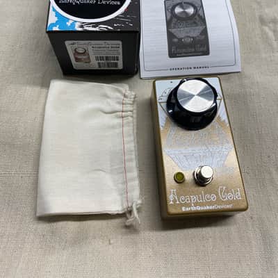 EarthQuaker Devices Acapulco Gold Power Amp Distortion V2 2025 Custom Color Gold #13380 image 1